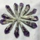 thumbnail image 3 of Gran grupo de amatista, cuarzo Natural, punta de cristal, varita, espécimen, curación Reiki, 3 of 4