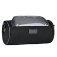 thumbnail image 4 of Bolsa para bicicleta, bolsa para manillar, bolsa portátil para teléfono con pantalla táctil, bolsa de almacenamiento impermeable para ciclismo, bolsa negro, 4 of 8