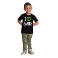 thumbnail image 3 of I Love Earth Reduce Reuse Recycle Toddler Boy Girl T Shirt Infant Toddler Brisco Brands 24M, 3 of 6