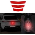 thumbnail image 1 of Vett Universal Car Reflective Stickers Super Reflective Car Rear Tailgate Trim Stickers Anti-Collision Strips Bumper Stickers Warning Stickers(Re, 1 of 5