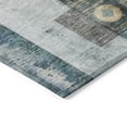 thumbnail image 4 of Addison Rugs Chantille Indoor/Outdoor Transitional Geometric Teal Washable Rectangle Rug, 10' x 14', 4 of 6