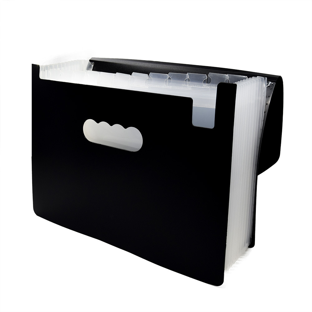 Adifare Expanding File Folder Paper Organizer, 13 Pockets File