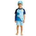 thumbnail image 4 of TBWNWG Boys Long Sleeve Thermal Dinosaur Rash Guard Swimwear With Sun For Kids, 4 of 4