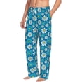 thumbnail image 2 of Xecao Daisies Flowers Men's Straight Lounge Pajama Pants: The Ultimate in Comfortable Sleepwear, 2 of 9