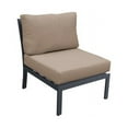 thumbnail image 2 of TK Classics Lexington Armless Sofa in Wheat, 2 of 2