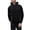 Black, variant on CULTURA SPORT Men's Active Fashion Hooded Fleece Sport Sweater For Gym Workout and Running, Athletic Hoodie Zipper , Khaki - Pull Over, Large
