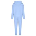 thumbnail image 5 of BiZtdJrK Women 2 Piece Sets Fall Winter Outdoor Long Sleeve Hoodie and Drawstring Sweatpant Tracksuit Solid Casual Pullover Sweatshirt Harem Trousers Jogger Outfits Hoy Oferta Flash Blue L, 5 of 7