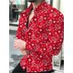thumbnail image 1 of Camisa de manga larga con estampado HD y botones de solapa, estilo retro, tribal, étnico, informal, cómoda y transpirable, para hombre, nueva oferta,, 1 of 6