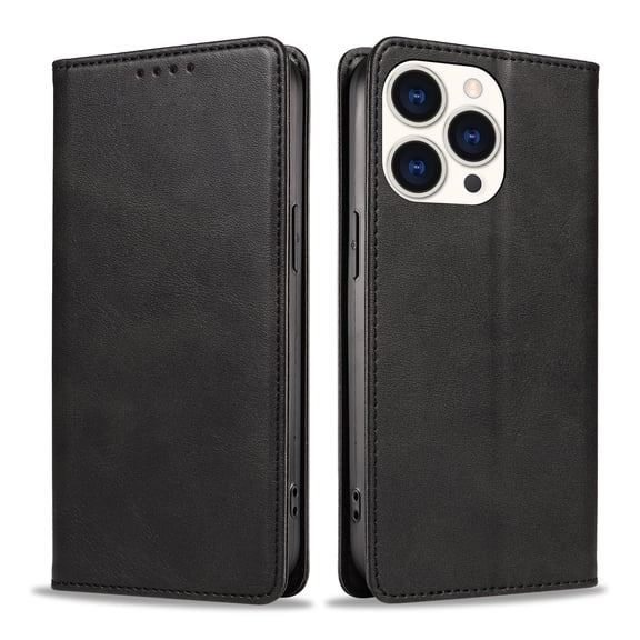 Solennerer for iPhone 13 Pro Max Wallet Case with [RFID Blocking] Card Slot Stand Strong Magnetic Leather Flip Fold Protective Phone Case for iPhone 13 Pro Max Case Wallet