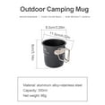 thumbnail image 4 of Para Acampar Al Aire Libre 300 Ml Con Plegable Caminatas Mochila (), 4 of 9