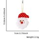 thumbnail image 1 of Lindo Papá Noel de Navidad, adorno colgante de alce para árbol de Navidad, colgante de Papá Noel de peluche, decoraciones para árbol de Navidad para fiestas en casa, 1 of 5