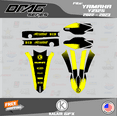 thumbnail image 2 of Kalair GFX Graphics Kit for Yamaha YZ125 (2022-2023) Drag Series, 2 of 5
