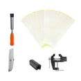 thumbnail image 1 of Kit de agarre de golf para re-agarre de palos de golf Suministros para re-agarre Removedor de cinta de agarre Mango naranja, 1 of 6