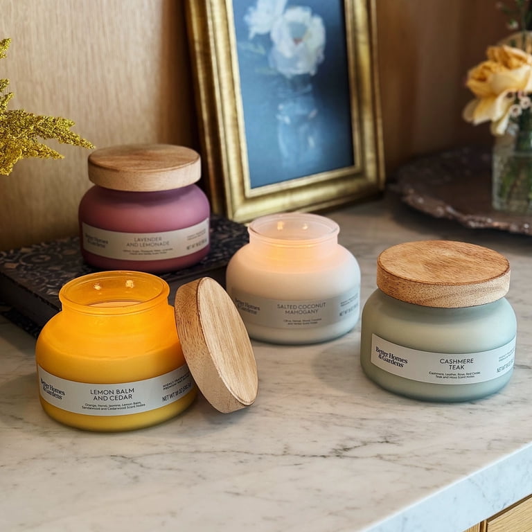 Better Homes and Gardens Lemon Balm and Cedar Scented 2-Wick
