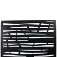 thumbnail image 6 of Tcbosik Metal Outdoor Privacy Screen, 76"H x 48"W Freestanding Decorative Privacy Panel for Balcony, Garden, Patio, Poolside, Black, 6 of 8