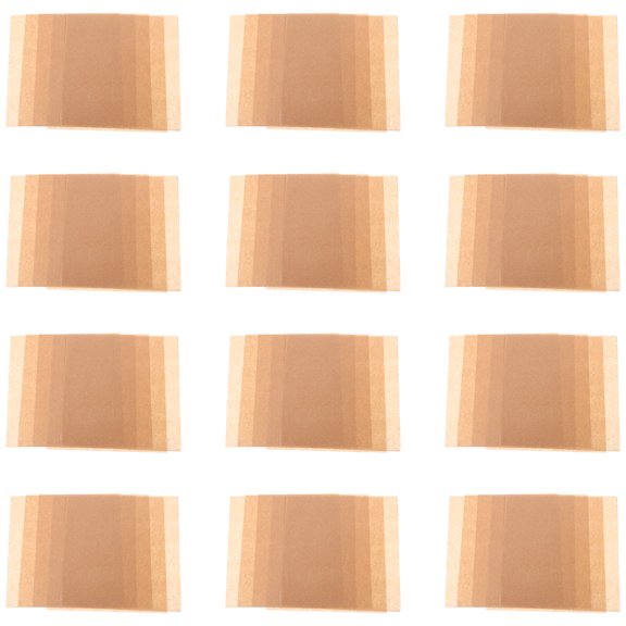 ETEREAUTY 500Pcs Yellow Oil Absorption Paper Liners for Baking Fried Foods and Pizza