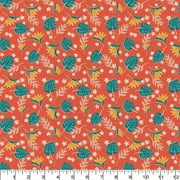 Eugene Textiles Premium crafted Maui Mala tropical print 100% Cotton 18 x 21 5 piece bundle Fabric Bundle Multi - color