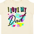 thumbnail image 4 of Inktastic I Love My Dad 80s Retro Style Boys or Girls Toddler T-Shirt, 4 of 5