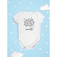thumbnail image 3 of Cute Ram Face Doodle Bodysuit Infant -Image by Shutterstock,  Newborn, 3 of 4