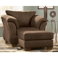 thumbnail image 3 of Signature Design by Ashley Darcy Ottoman, Brown, 3 of 6