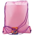thumbnail image 2 of Trolls Character Pink Drawstring Bag, 2 of 2