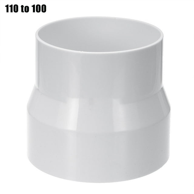 Ventilation Pipe Reducer Adapter Pipe Fittings 110To100/150 To100/200To150 Abs