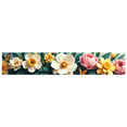 thumbnail image 3 of Floral Themed Backdrop Banner with Butterflies and Flowers Background Party Decorations Photo Props Garden Parties Spring Events Wedding Receptions Decor Setup, 3 of 4