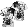 thumbnail image 3 of Custom 3D Bowling Shirts Personalized for Men and Women - Unique Team Shirt & Gifts for Bowling Lovers (Teal, 3XL), 3 of 10