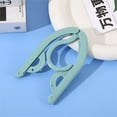 thumbnail image 1 of 10PC Clothes Hanger Folding Travel Tool Essential For Dormitory Multi Functional Retractable Folding Underwear Hanging Clothes Support Home Use, 1 of 4