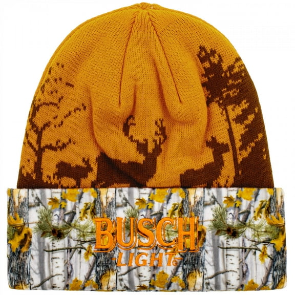 Busch Light Deer Hunting Camo Beanie