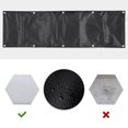 thumbnail image 3 of Yescom 2 Packs  6 Pockets Planting Bag Wall Mount Hanging Pouch Decorating Pot LAGarden Modern, 3 of 10