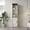 White, variant on S-HOME Tall 70.86 Inch Free Combination Wood Storage Cabinet, Versatile tanding Cube 5 Shelf Living Room Bookcase, White