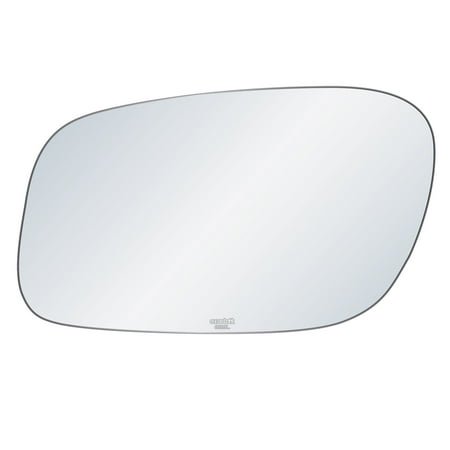 exactafit 8128L Driver Side Mirror Glass Left Replacement Compatible With 1998-2011 Lincoln Town Car