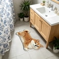 thumbnail image 6 of Tuvgenk Cute Bathroom Rugs Water Absorbing Bathroom Mats Novelty Shaped Quick Dry Animai Print Non-Slip 16 X 24 in, 6 of 6
