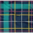 thumbnail image 4 of oneOone Cotton Poplin Twill Navy Blue Fabric Madras Check Quilting Supplies Print Sewing Fabric By The Yard 56 Inch Wide, 4 of 4