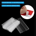 thumbnail image 4 of Uxcell 2.5x3.5" Wall Mount Acrylic Sign Holder, Display Frame with Tape Adhesive for Office, Clear 10Pcs, 4 of 6