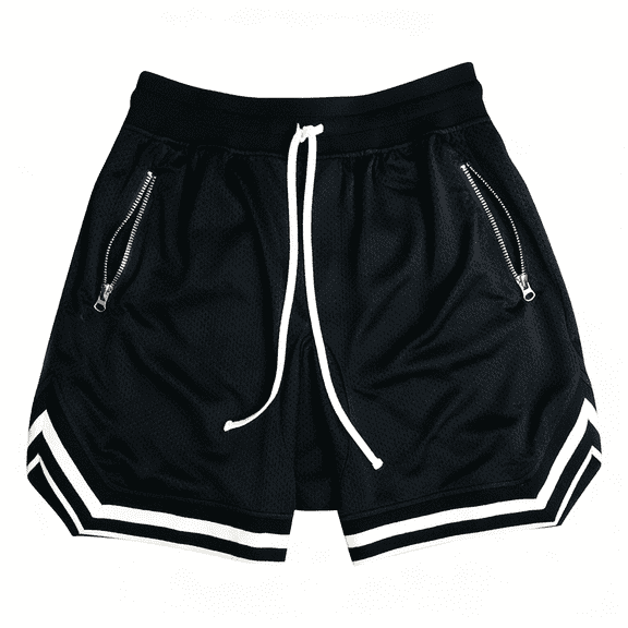Men's Athletic Shorts with Pockets Basketball Shorts Lightweight Quick Dry Gym Workout Shorts for Men