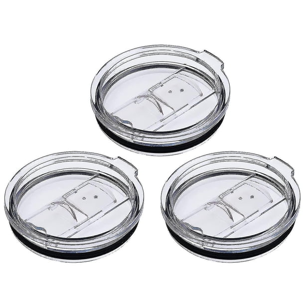 Paquete de 3 tapas de vaso para Yeti Rambler de 30 onzas, Ozark Trails y más tazas de viaje, deslizables a prueba de salpicaduras y aptas para pajitas, novedad de 2023