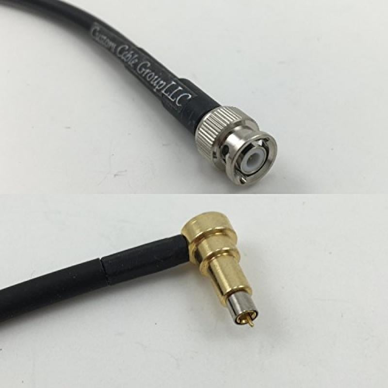 18ft Clear Mini 8 Coax Cable with Molded PL259 Connectors 50 Ohm