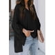 thumbnail image 3 of Blusa de mujer con mangas 3/4 y escote en V, tops elegantes, túnica casual, 3 of 5