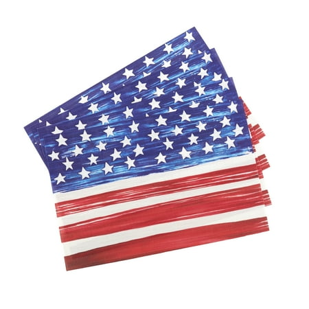 

Patriotic Placemats - Americana Summer Dining Table Décor - Set of 4