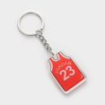 thumbnail image 1 of Jordan jersey, red keychain pendant accessories acrylic creative gift, 1 of 2