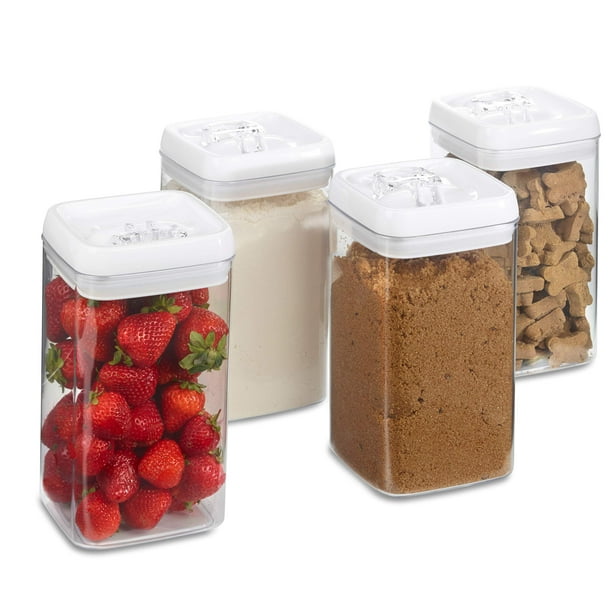 190 Dry Food Storage Containers AirTight Containers 0.5 gallon (4