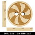 thumbnail image 2 of Peppermint Candy Swirl Wood Buttons for Crochet Knitting Sewing DIY Craft - 0.75 Inch Small (12pcs), 2 of 7