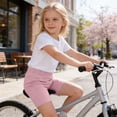 thumbnail image 5 of AWZXDE Toddler Shorts Cotton Baby Girls Soft Elastic Waist Bike Shorts for Dance Sports Crawling, 5 of 6