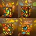 thumbnail image 4 of Holloyiver Handmade Portable Lamp, Multicolor Light Projection Arts and Crafts Kits for Kids Lantern DIY Kindergarten Party Supplies Decorations Classroom Activities, 4 of 4