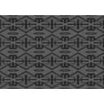 thumbnail image 1 of Ahgly Company Machine Washable Indoor Rectangle Transitional Charcoal Black Area Rugs, 5' x 8', 1 of 7