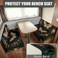 thumbnail image 2 of FOR U DESIGNS Butterfly Flower Star Print 2 Pack RV Dinette Cushion Covers Stretch Camper Cushion Slipcover Non-Slip RV Couch Cover Sofa Slipover for Travel Trailer Couch, 2 of 7