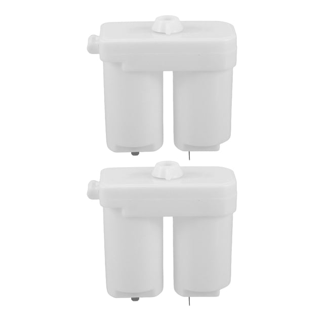 2 piezas de batería Convertir el conmutador para el calentador de agua de agua Caja de batería de calentador de agua de plástico fácil instalación impermeable y fácil de almacenar