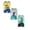6pcs Baby Boys Summer Outfits-Yellow+Light Green+AG, variant on Gerichy 6 Piece Toddler Boys Casual Clothes Outfits 0 6 12 18 24 Months 2T 3T Baby Summer Boy Cute Printed Round Neck Tank Shorts Suit